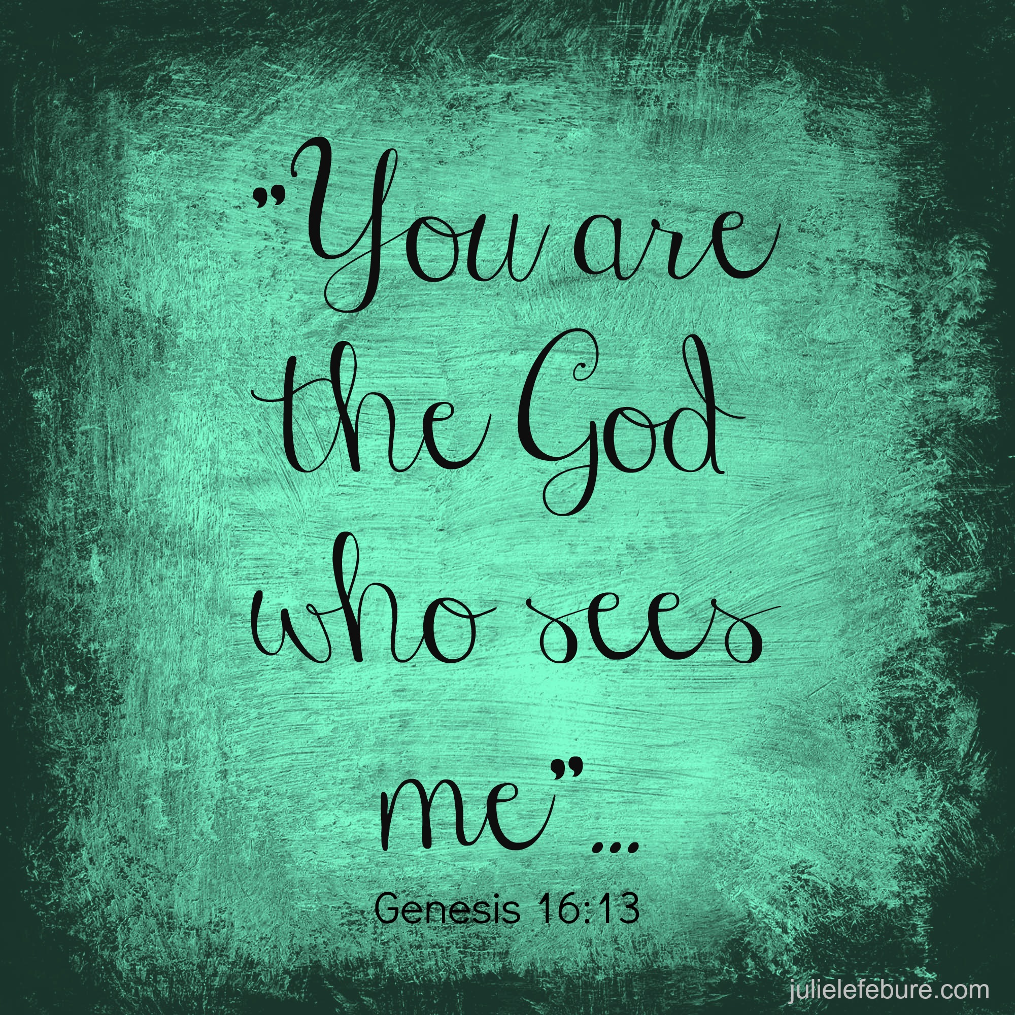 The God Who Sees Us