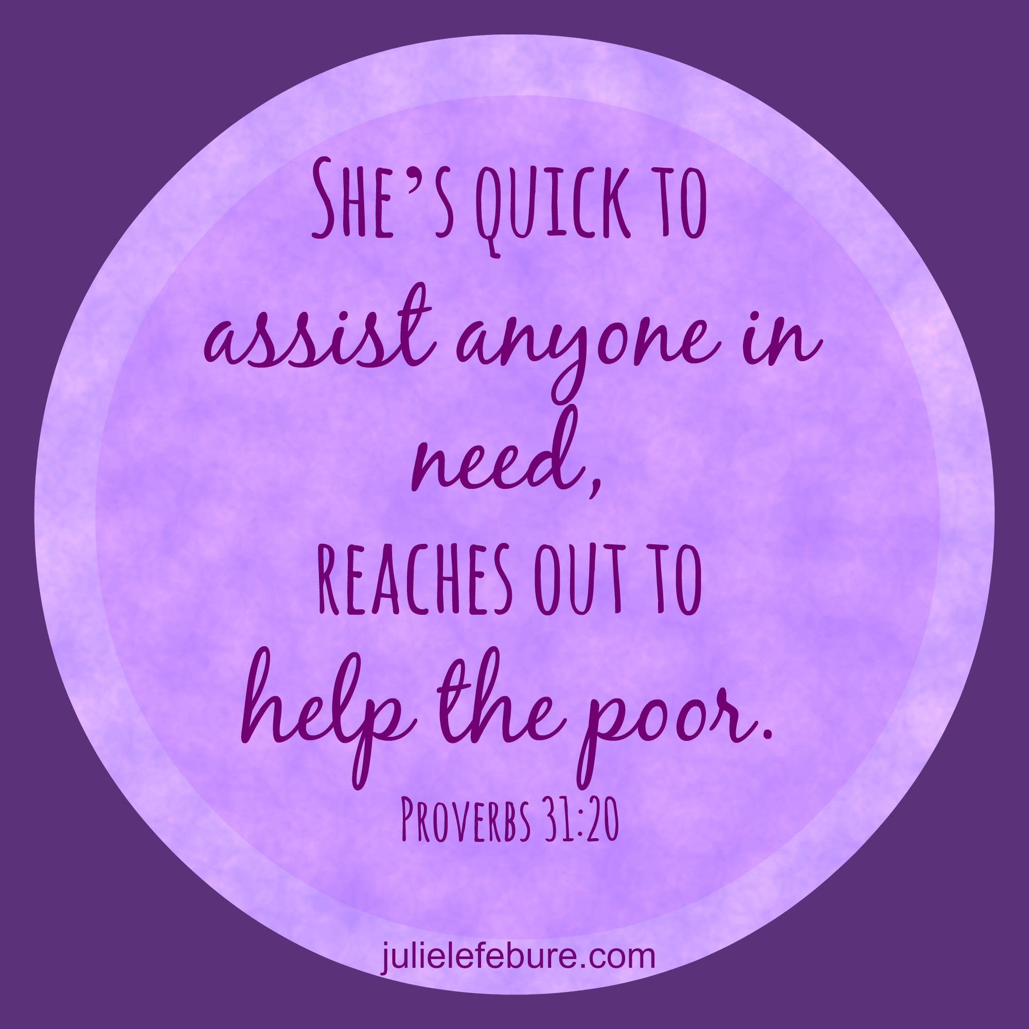 W2W – What Do We Do With the Poor??