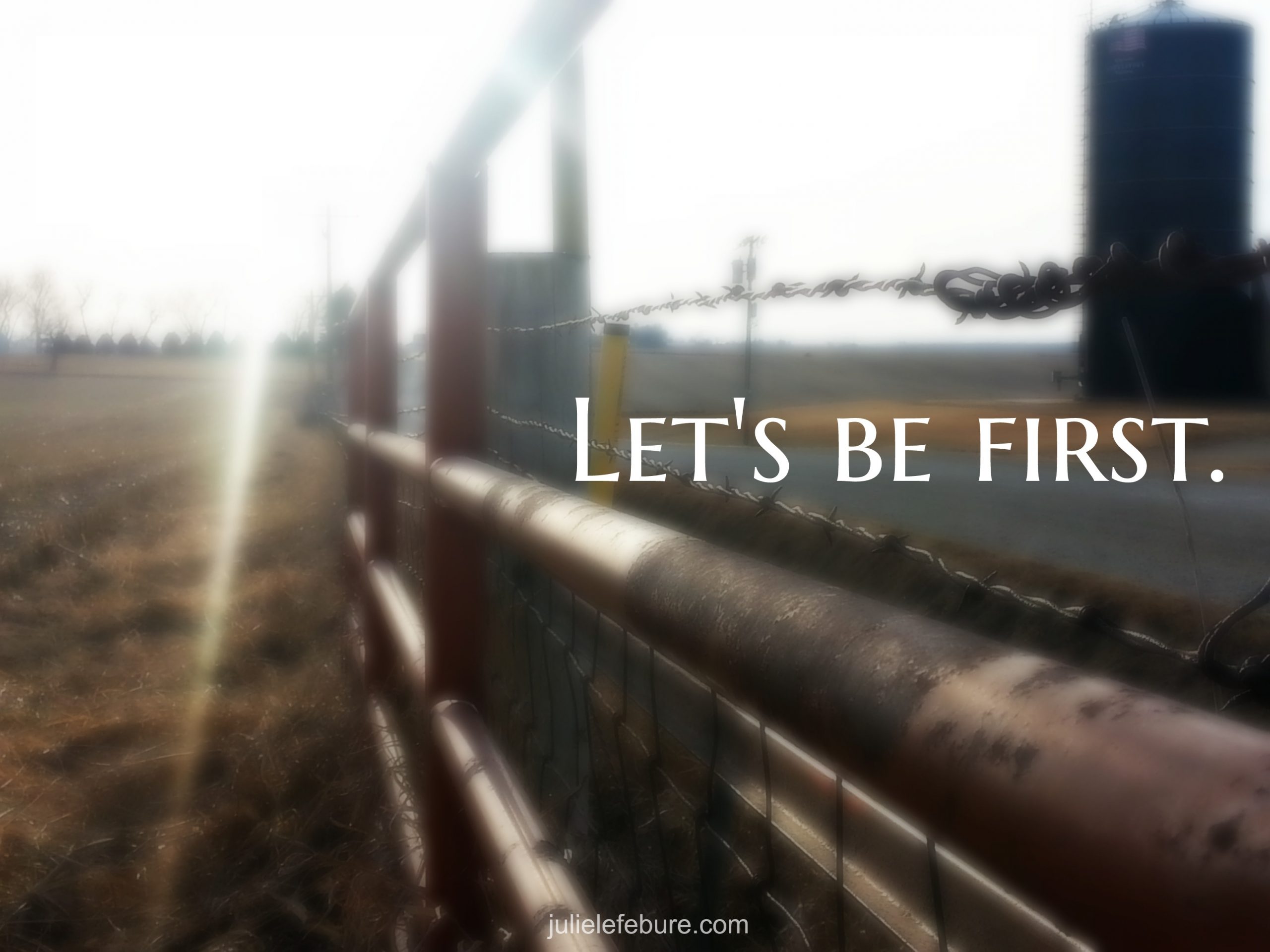 Five Minute Friday – First