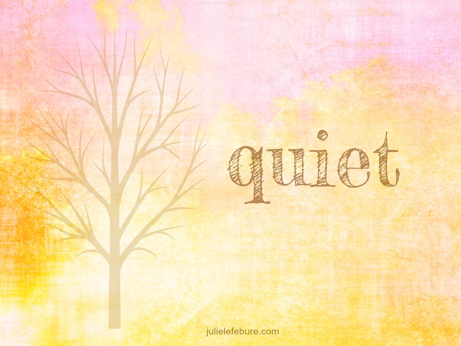 Five Minute Friday – Quiet