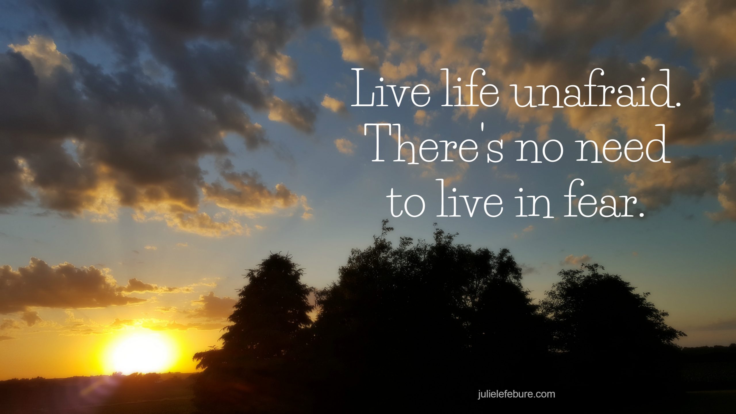 When Fear Clouds What We Know To Be True