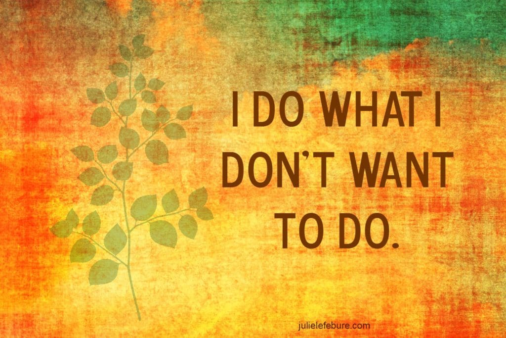 When You Feel Like You're One Big Mess Up - Julie Lefebure