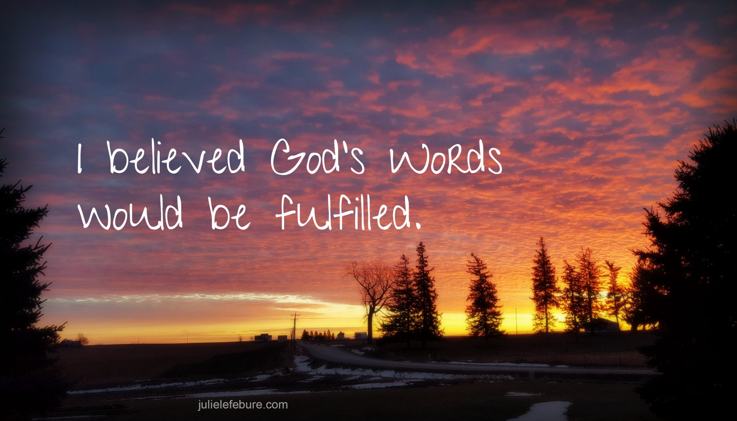 2016 – The Year I Believed