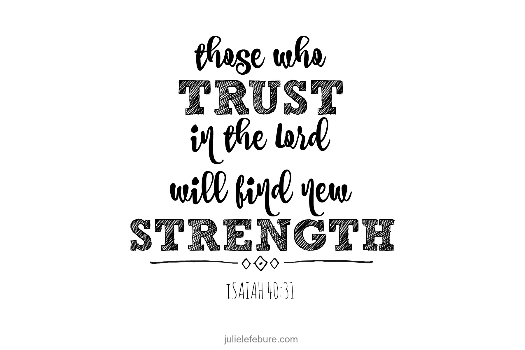 Trusting God Makes All The Difference