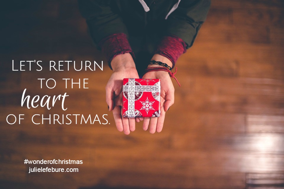 Returning To The Heart Of The Season – The Wonder of Christmas