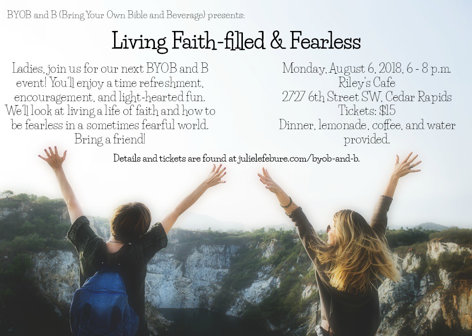 Living Faith-filled and Fearless Event