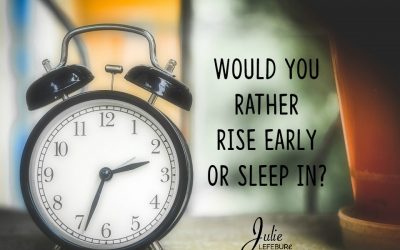 Would You Rather – Rise Early Or Sleep In