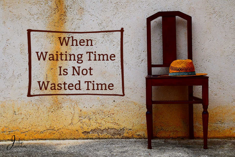 When waiting time is not wasted time.