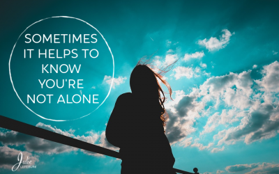 Sometimes It Helps To Know You’re Not Alone
