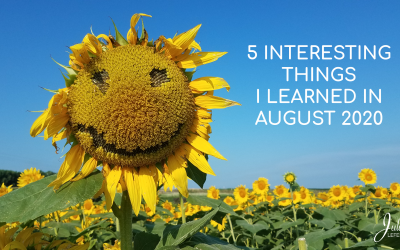 5 Interesting Things I Learned In August 2020