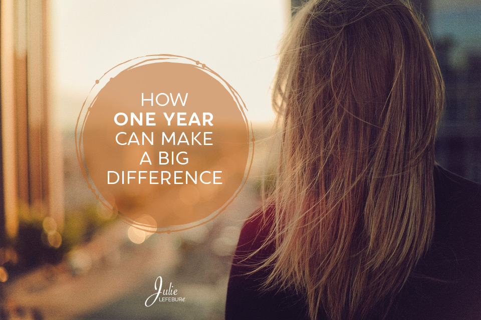 How One Year Can Make A Big Difference