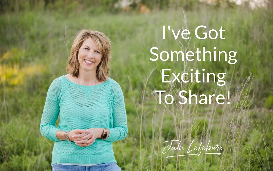 I've Got Something Exciting To Share!