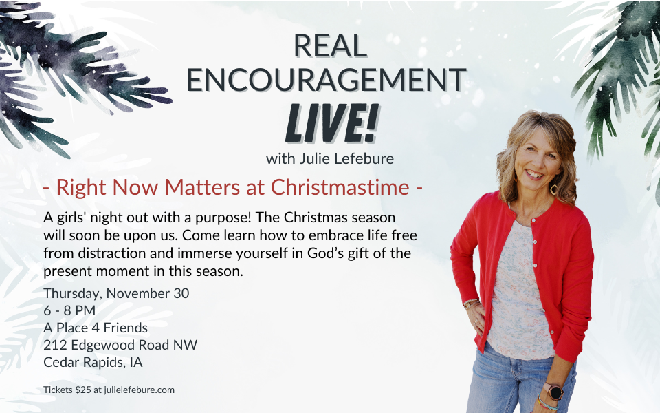 Right Now Matters at Christmastime