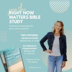 Right Now Matters Bible Study