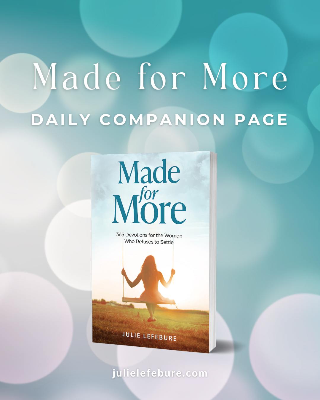 Made for More Daily Companion Page