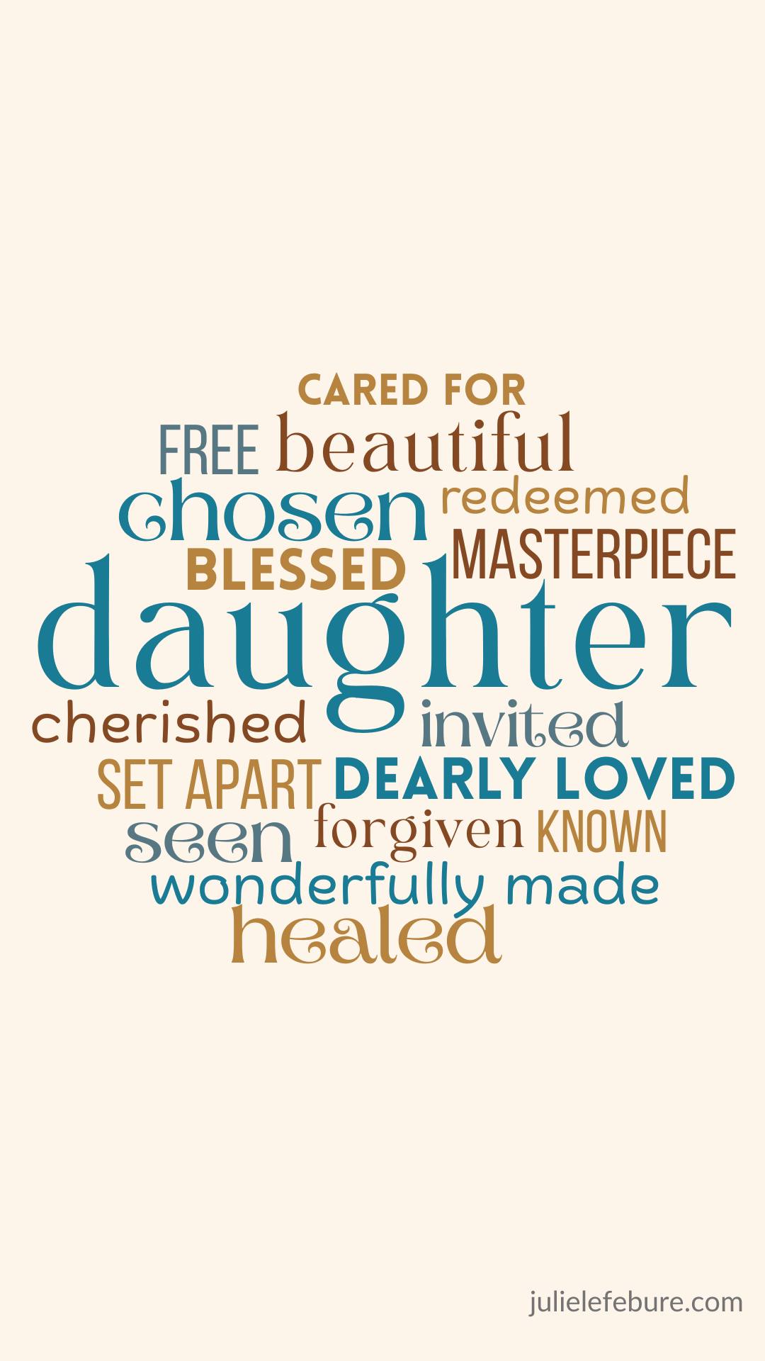 Made for More words lockscreen